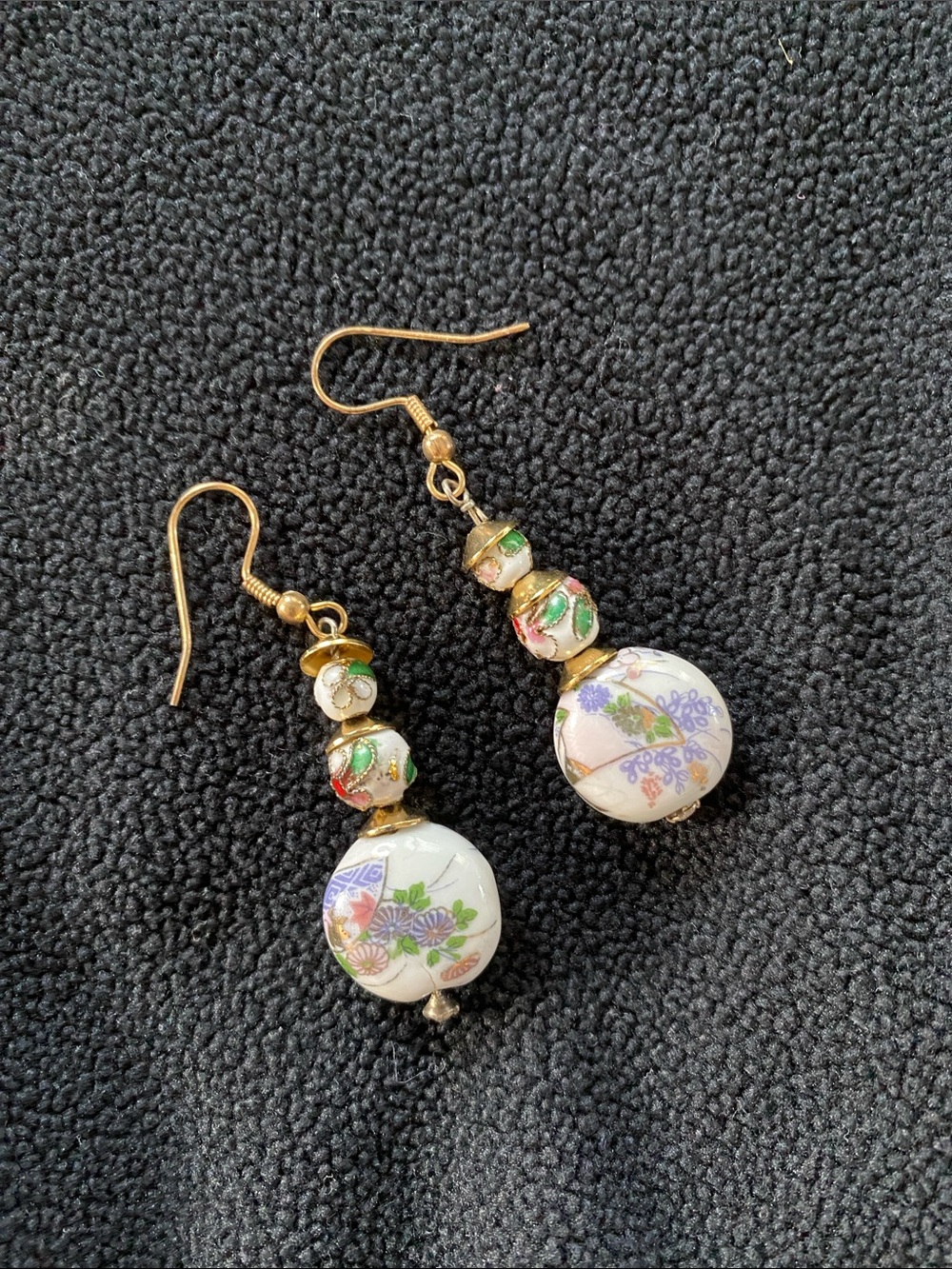 Cloisonné Earrings